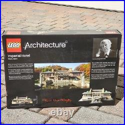 NEW SEALED Lego Architecture Imperial Hotel 21017 by Frank Lloyd Wright Retired