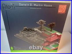 NEW The Atom Brick Darwin D Martin House Building Kit Frank Lloyd Wright