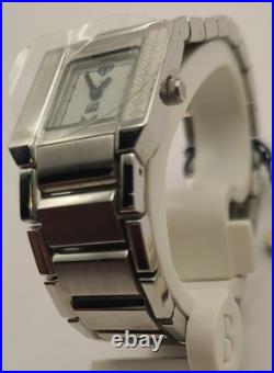 NOS Bulova lady 96L77 Frank Lloyd Wright Collection Silver Tank