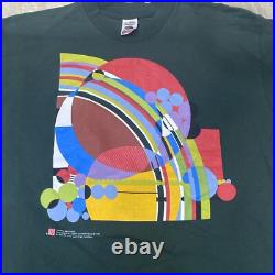 NOS FRANK LLOYD WRIGHT March Balloons Vtg t shirt 1995 USA Sz L Single Stitch