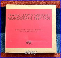 NOS Frank Lloyd Wright MONOGRAPH 1887-1901 (Vol. I) Futagawa & Pfeiffer