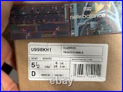 New Balance U998KH1 Ronnie Fieg Frank Lloyd Wright VNDS Size 5.5 100% Authentic