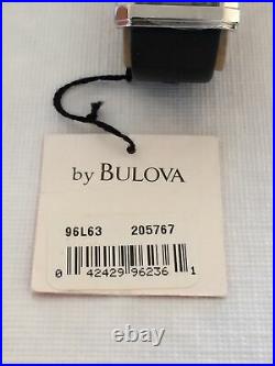 New Bulova Womens Frank Lloyd Wright Watch (Willits House) New Battery