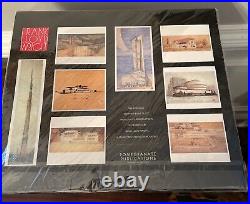 New Frank Lloyd Wright Architectural Renderings 8 Framable Prints 13 X 15
