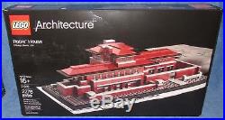 New Lego Architecture Frank Lloyd Wright Robie House 21010 Sealed, Damaged Box