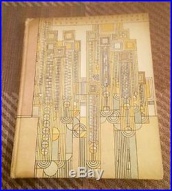 New Listing! Frank Lloyd Wright The Kahn Lectures Book 1st Ed 1931 Wow