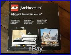 New Sealed Lego Architecture Solomon R Guggenheim Museum Frank Lloyd Wright Set