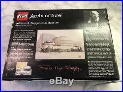 New Unopened Lego Architecture Guggenheim Museum Frank Lloyd Wright NY, NY