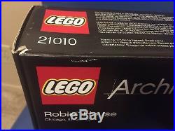New in Sealed Box LEGO Architecture Robie House 21010 Frank Lloyd Wright RARE