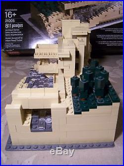 Nice Rare Lego 21005 Frank Lloyd Wright Architecture Fallingwater COMPLETE