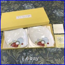 Noritake Frank Lloyd Wright Design Tableware 20cm diamond plate pair set