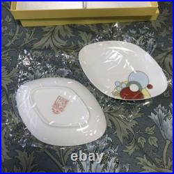 Noritake Frank Lloyd Wright Design Tableware 20cm diamond plate pair set