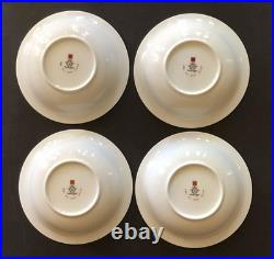 Noritake Frank Lloyd Wright Soup Bowl SET of 4 Art Deco 1984 Heinz Japan Cereal