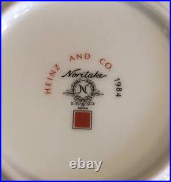 Noritake Frank Lloyd Wright Soup Bowl SET of 4 Art Deco 1984 Heinz Japan Cereal