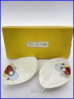 Noritake Plate 2 Piece Set P59848 4614 FRANK LLOYD WRIGHT With Box
