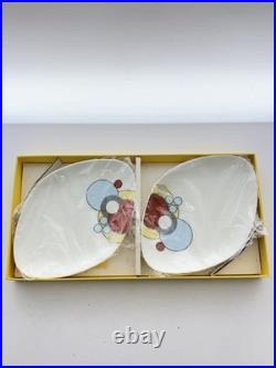 Noritake Plate 2 Piece Set P59848 4614 FRANK LLOYD WRIGHT With Box