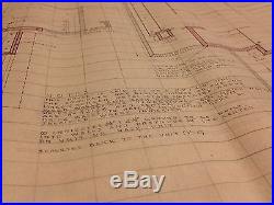 ORIGINAL Technical Drawings Of Museum Of Modern Art DraftFrank Lloyd Wright