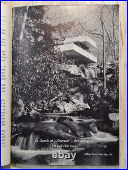 October 1941 Scribner's Commentator The American Quality Frank Lloyd Wright
