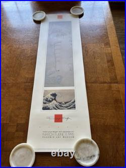Original FRANK LLOYD WRIGHT Exhibition Poster 11x36, Phoenix Art Museum (1995)