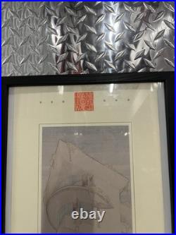 Original FRANK LLOYD WRIGHT Exhibition Poster 11x36, Phoenix Art Museum (1995)
