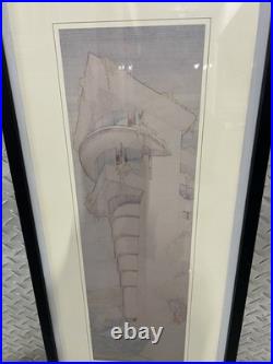 Original FRANK LLOYD WRIGHT Exhibition Poster 11x36, Phoenix Art Museum (1995)