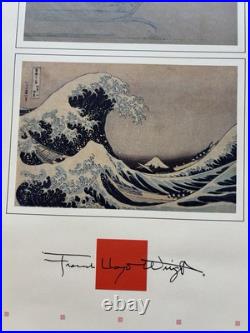 Original FRANK LLOYD WRIGHT Exhibition Poster 11x36, Phoenix Art Museum (1995)