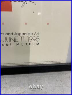 Original FRANK LLOYD WRIGHT Exhibition Poster 11x36, Phoenix Art Museum (1995)
