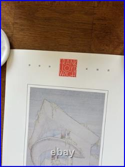 Original FRANK LLOYD WRIGHT Exhibition Poster 11x36, Phoenix Art Museum (1995)