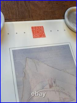 Original FRANK LLOYD WRIGHT Exhibition Poster 11x36, Phoenix Art Museum (1995)
