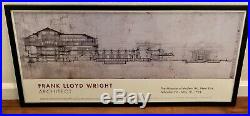 Original Frank Lloyd Wright Tokyo Imperial Hotel MoMA Exhibition Poster 94 Rare
