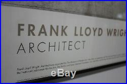Original Frank Lloyd Wright Tokyo Imperial Hotel MoMA Exhibition Poster 94 Rare