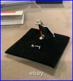 Ortak Frank Lloyd Wright Sterling Silver Origami Chair Dangle Charm New in Box