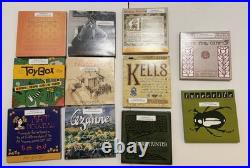 P22 Type Foundry Set Lot 11 CDs Frank Lloyd Wright, Cezanne, Kells, Art Nouveau