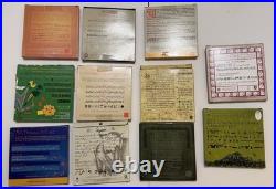 P22 Type Foundry Set Lot 11 CDs Frank Lloyd Wright, Cezanne, Kells, Art Nouveau