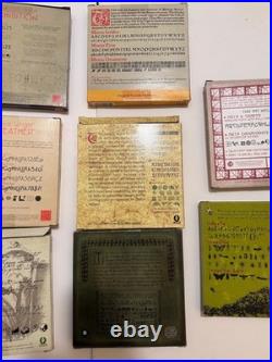 P22 Type Foundry Set Lot 11 CDs Frank Lloyd Wright, Cezanne, Kells, Art Nouveau