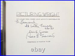 PICTURING WRIGHT Frank Lloyd Wright Architecture 1994 SIGNED Pedro Guerrero 1st