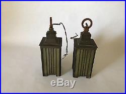 Pair Of Frank Lloyd Wright ORIGINAL Vintage Pendant Lamps
