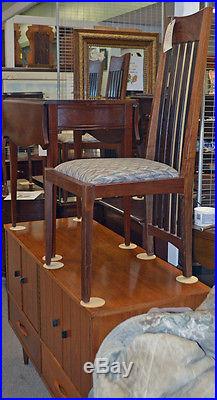 Pair of MID CENTURY MODERN FRANK LLOYD WRIGHT Style SIDE CHAIRS