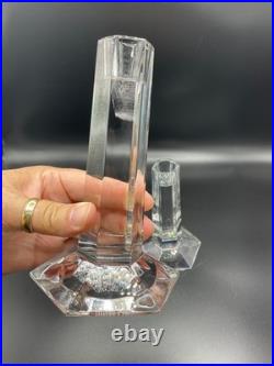 Pair of Tiffany & Co Frank Lloyd Wright 6 Candlesticks Set 2
