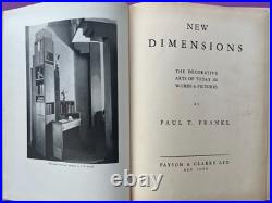 Paul T Frankl / New Dimensions The Decorative Arts, 1928 art deco