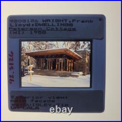 Peterson Cottage Lake Delton, WI Architecture F. Wright 35mm Glass Slides Lot 27