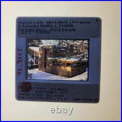 Peterson Cottage Lake Delton, WI Architecture F. Wright 35mm Glass Slides Lot 27