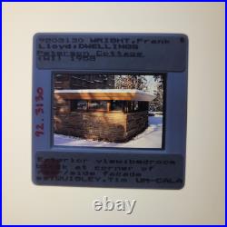 Peterson Cottage Lake Delton, WI Architecture F. Wright 35mm Glass Slides Lot 27