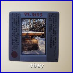 Peterson Cottage Lake Delton, WI Architecture F. Wright 35mm Glass Slides Lot 27
