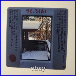 Peterson Cottage Lake Delton, WI Architecture F. Wright 35mm Glass Slides Lot 27