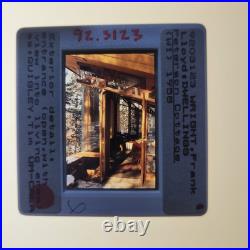 Peterson Cottage Lake Delton, WI Architecture F. Wright 35mm Glass Slides Lot 27
