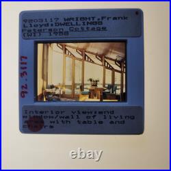 Peterson Cottage Lake Delton, WI Architecture F. Wright 35mm Glass Slides Lot 27