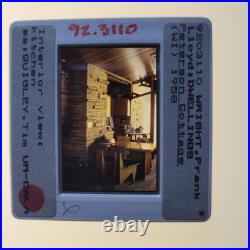 Peterson Cottage Lake Delton, WI Architecture F. Wright 35mm Glass Slides Lot 27