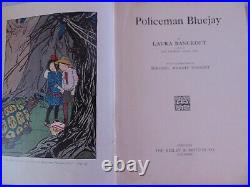 Policeman Bluejay-L. Frank Baum/Laura Bancroft-1907 -7 Color Plates-M. Wright-SALE
