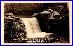 Postcard RPPC Damn at Frank Lloyd Wright's Taliesin Spring Green, WI AZO Stamp Postcard RPPC Damn at Frank Lloyd Wright's Taliesin Spring Green, WI AZO Stamp